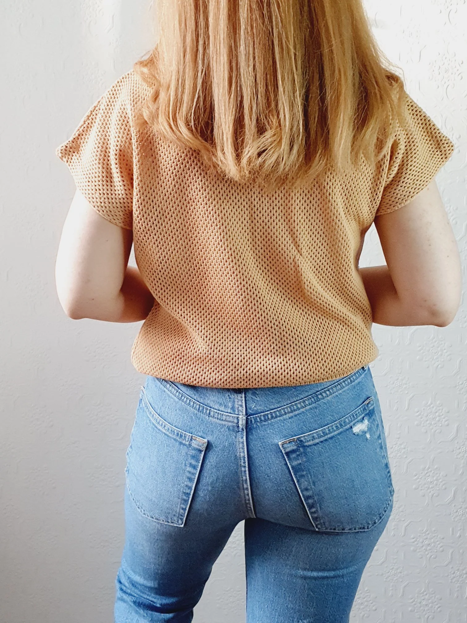 Short Sleeve Vintage Jumper - S - Image 5